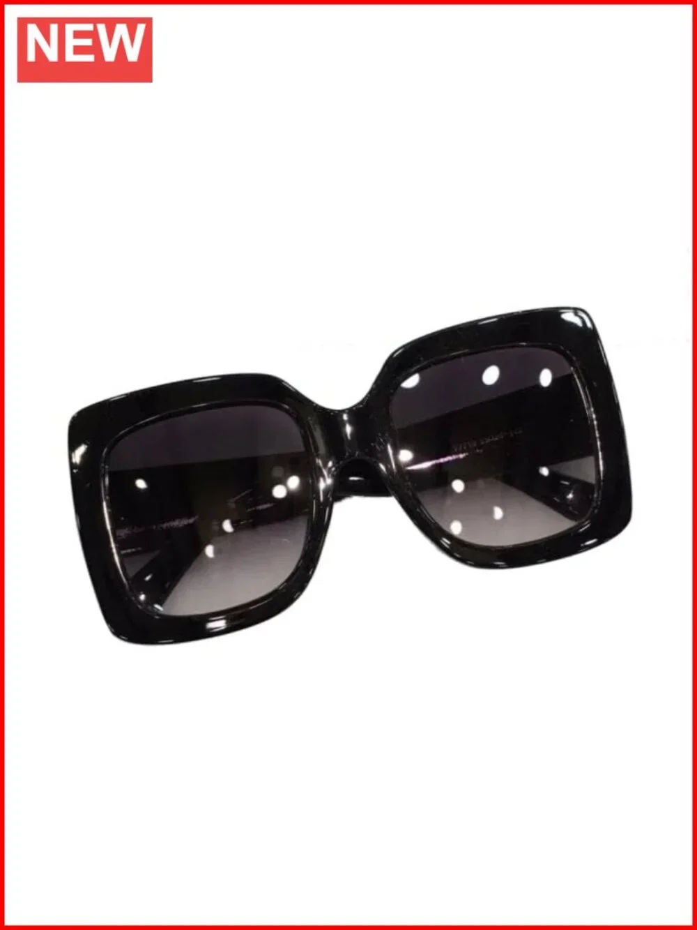 Oversized Square Sunglasses Gradient Lens Vintage Women's Fashion